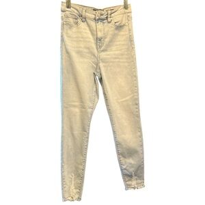 Kendall + Kylie Light Blue Distressed High-Rise Jeans - Size 28 (7)